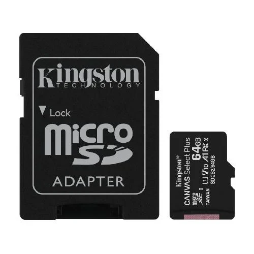 Kingston 64GB Canvas SELECT Plus MicroSD [SDCS2/64GB]