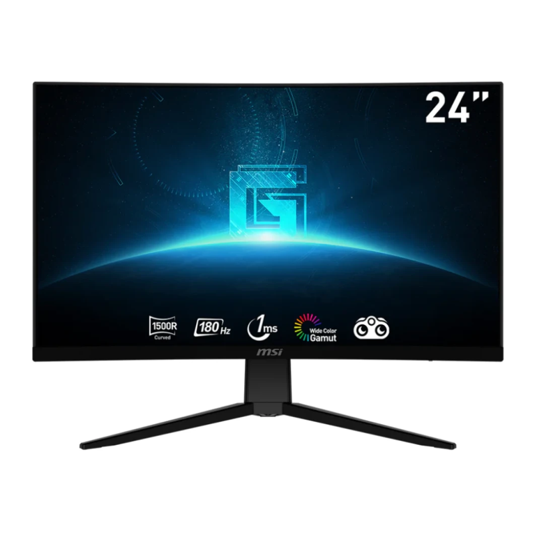 MSI ألعاب 24 إنش VA (FHD) انحناء 1500R 180 هرتز