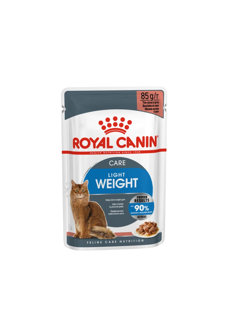 Royal Canin Light Weight 85g – طعام رطب منخفض السعرات للقطط التي تحتاج إلى التحكم في الوزن