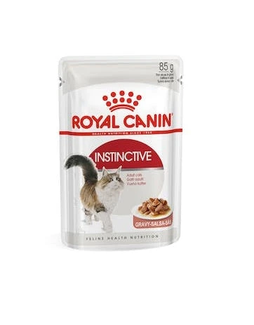 ROYAL CANIN INSTINCTIVE GRAVY – طعام رطب مع صلصة غنية للقطط