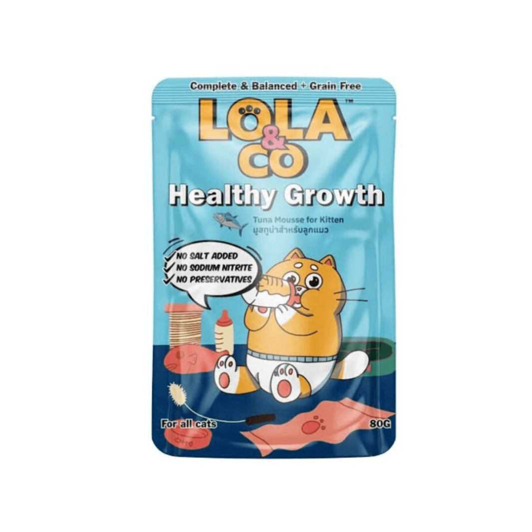 Lola & Co Wet Food Healthy Growth – طعام رطب لتعزيز النمو الصحي للقطط