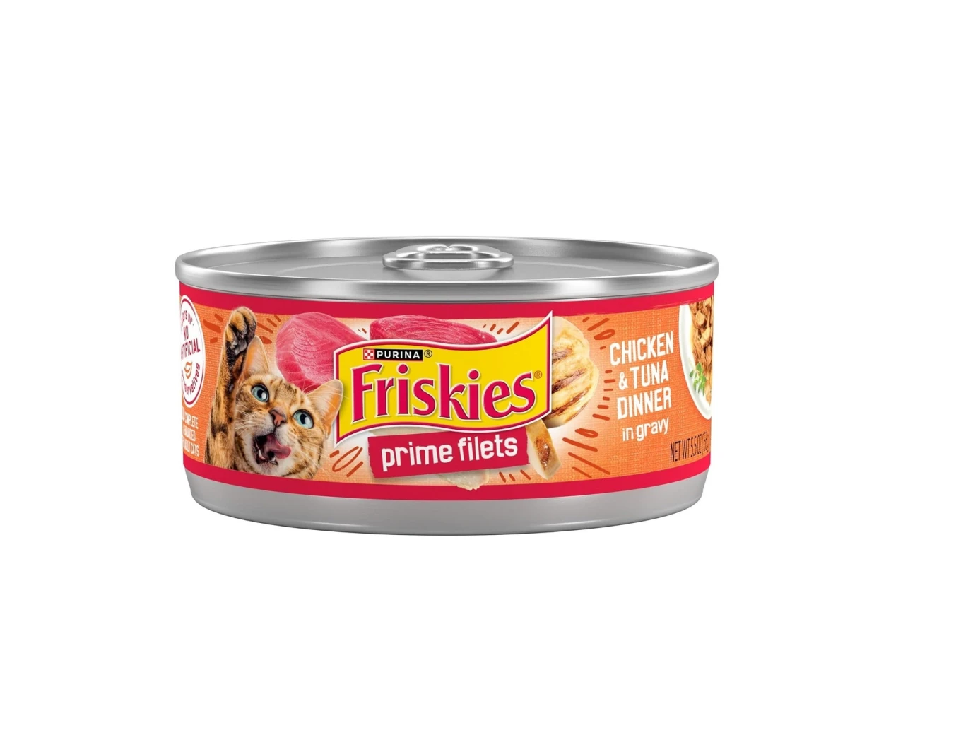 Friskies Chicken and Tuna Flavor – Wet food with chicken and tuna