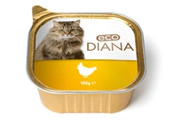 Eco Diana - Pâté In Tray – أكل رطب على شكل باتيه في صينية من ماركة Eco Diana
