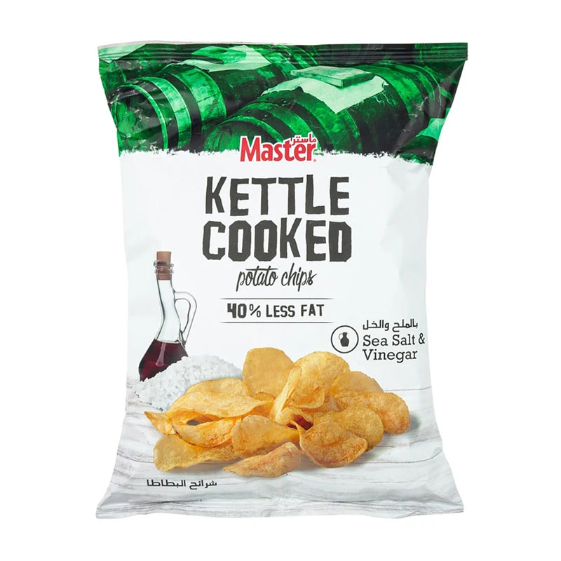 Master Kettle Cooked Potato Chips Sea Salt & Vinegar 45g