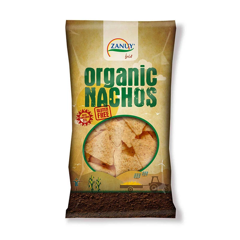 Zanuy Tortilla Chips Oragnic & Gluten Free Nachos 125g