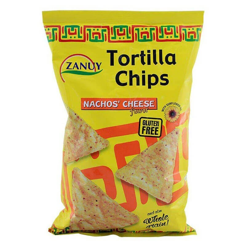 Zanuy Tortilla Chips Nachos Cheese 200g