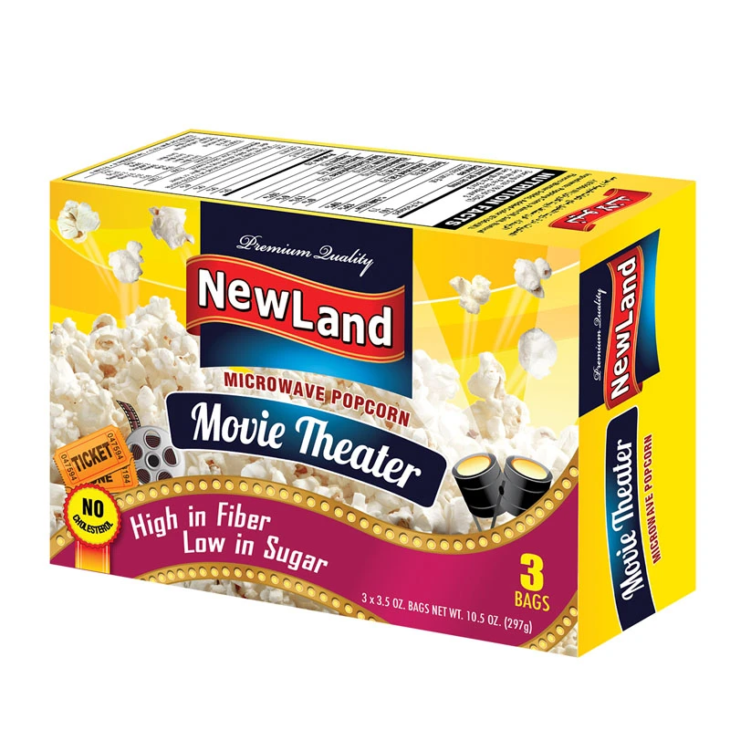 نيو لاند فشار ميكروويف بنكهة سينما 297 جم