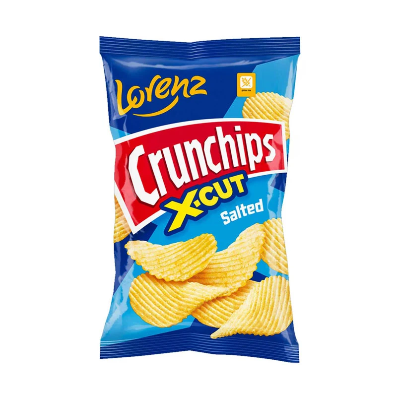Lorenz Crunchips X-Cut Salted 130g