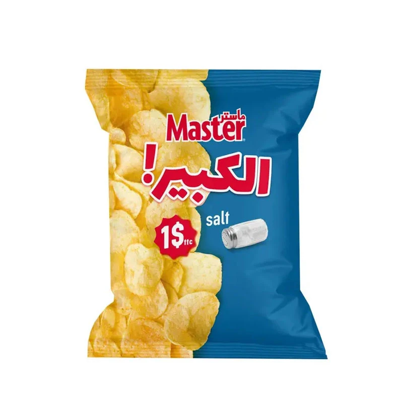 ماستر شيبس ملح 180 جم