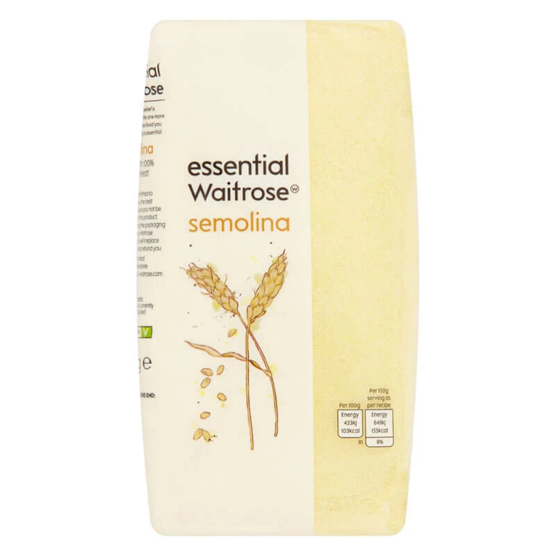 Waitrose Essential Semolina 500g