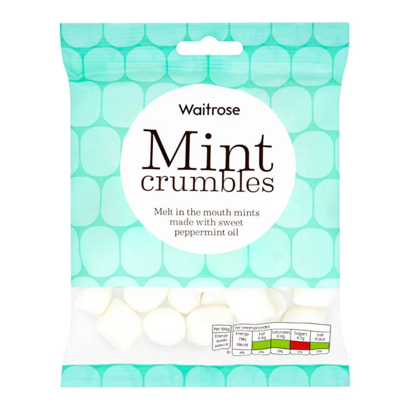 Waitrose Mint Crumbles 225g