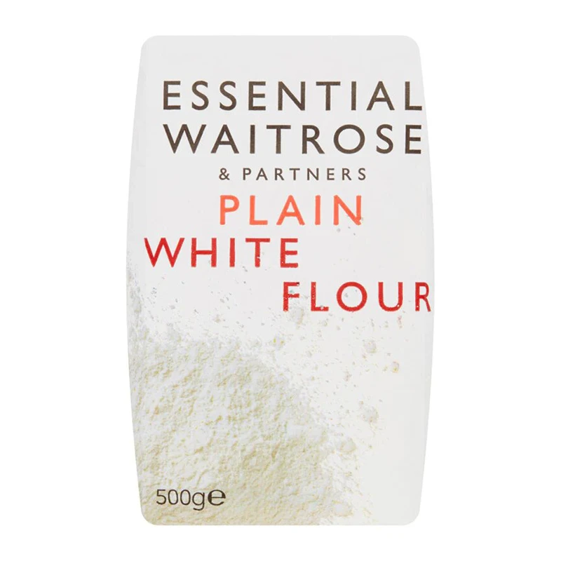 Waitrose Essential Plain White Flour 500g