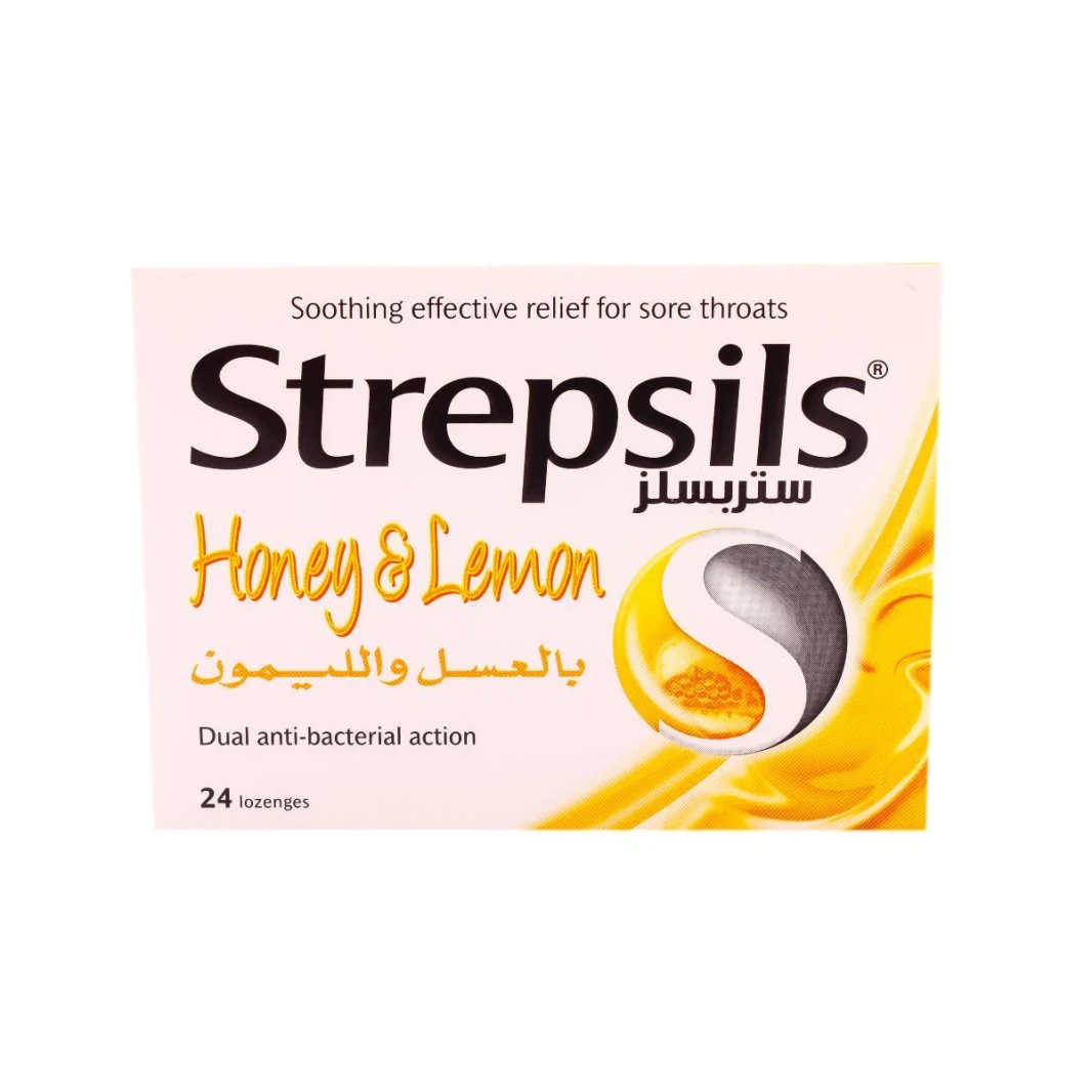 ستربسيلز بالعسل والليمون