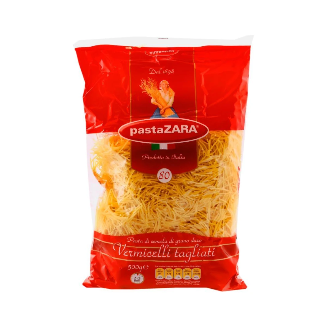 Pasta Zara Vermicelli 80 500g