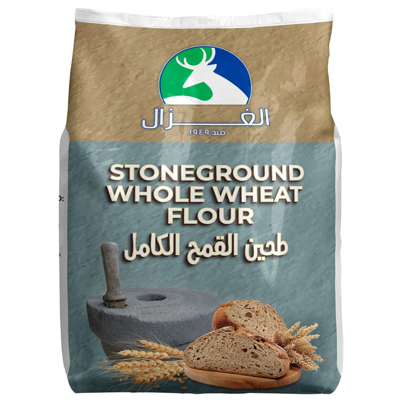 دقيق القمح الكامل من الغزال 1 كجم