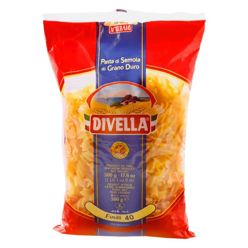 Divella Pasta Fusilli Number 40 - 500g