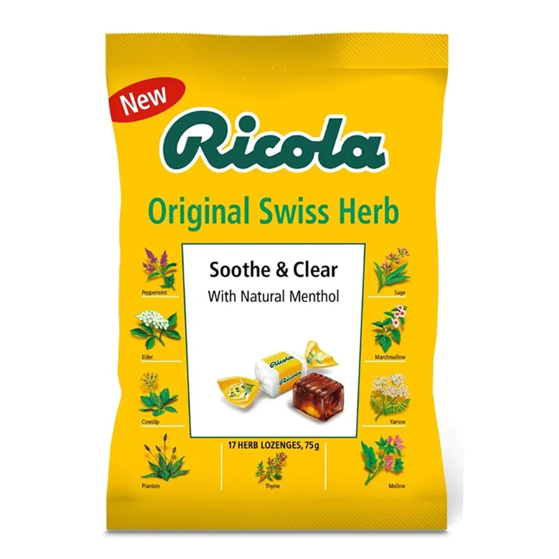 Ricola Soothe & Clear Original Swiss Herb 70g