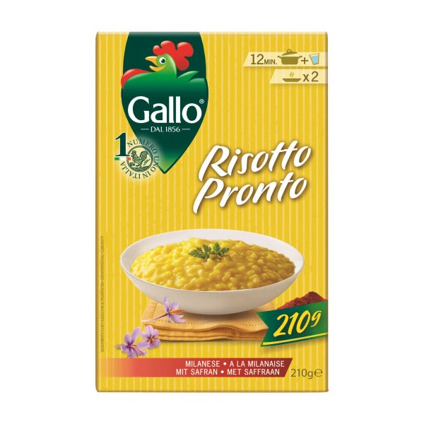Riso Gallo Risotto with Safran 210g
