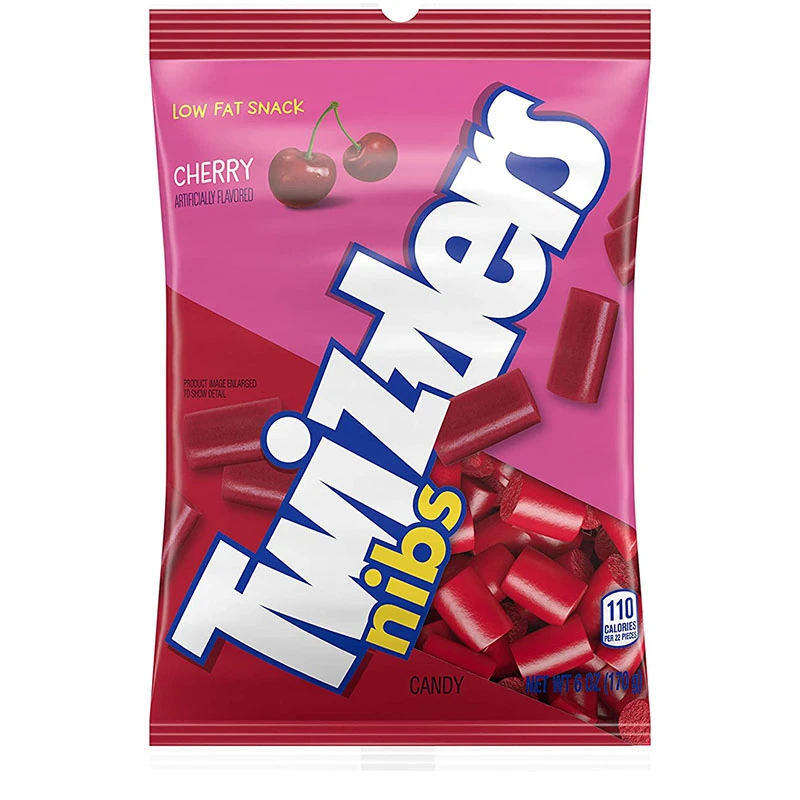 Twizzlers Nibs Cherry Candy 170g