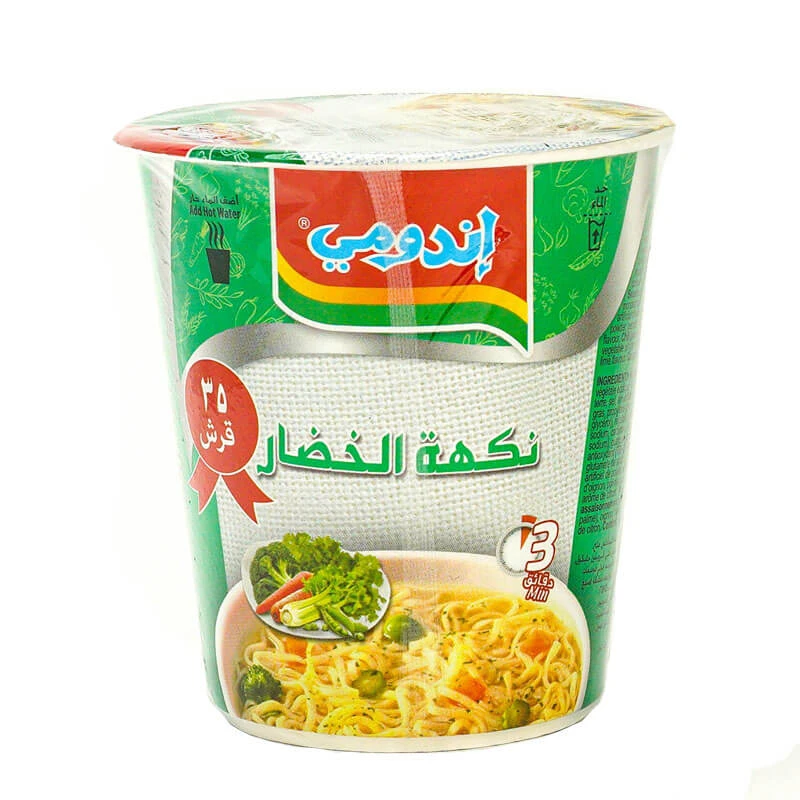 Indomie Noodles Vegetable Flavor Cup 60g