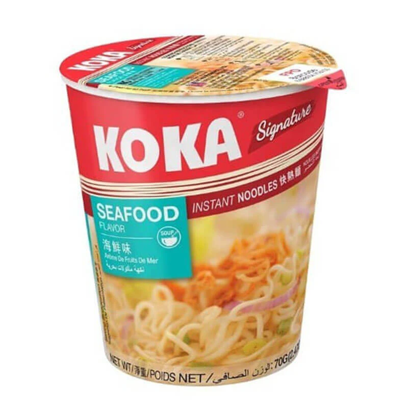 Koka Instant Bowl Noodles - Seafood 70g