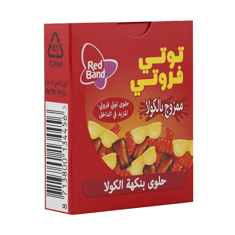 Red Band Tutti Frutti Cola Mix Candy 18g
