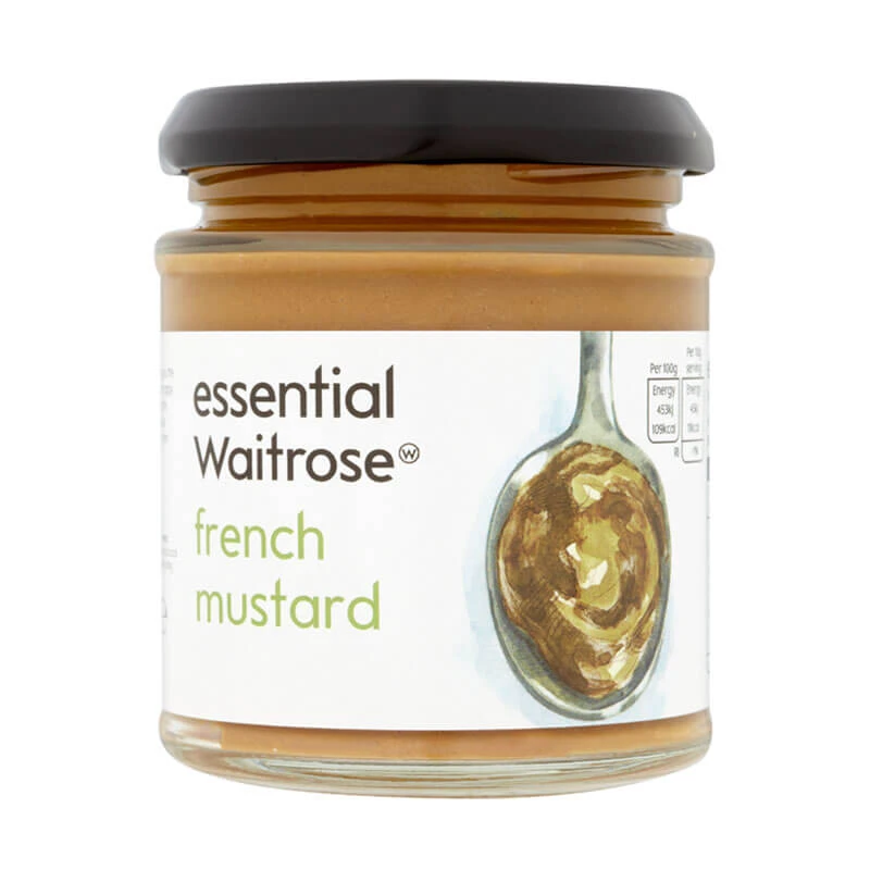 Waitrose Essential French Mustard 180g