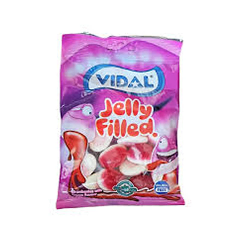 Vidal Jelly Filled Candy 90g