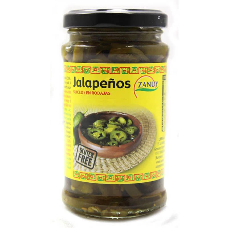 Zanuy Sliced Jalapenos 125g