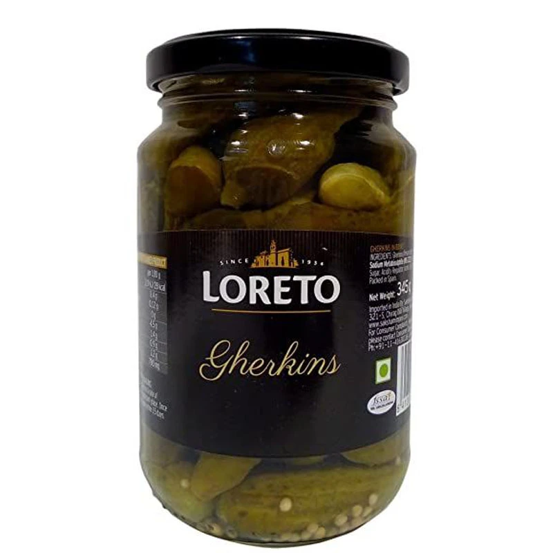 Loreto Gherkins 354g