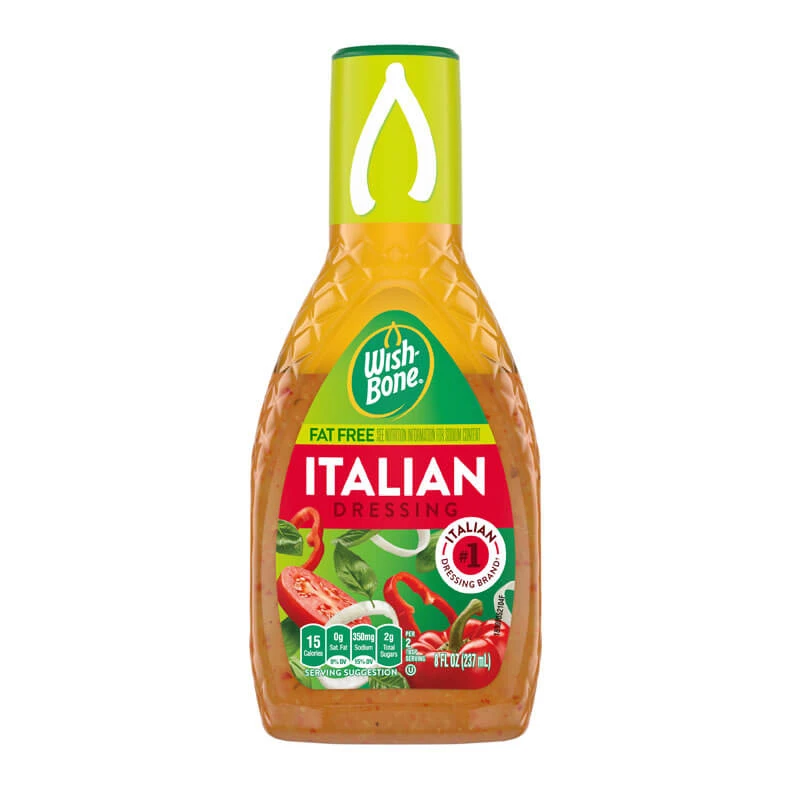Wishbone Fat Free Italian Dressing 237ml