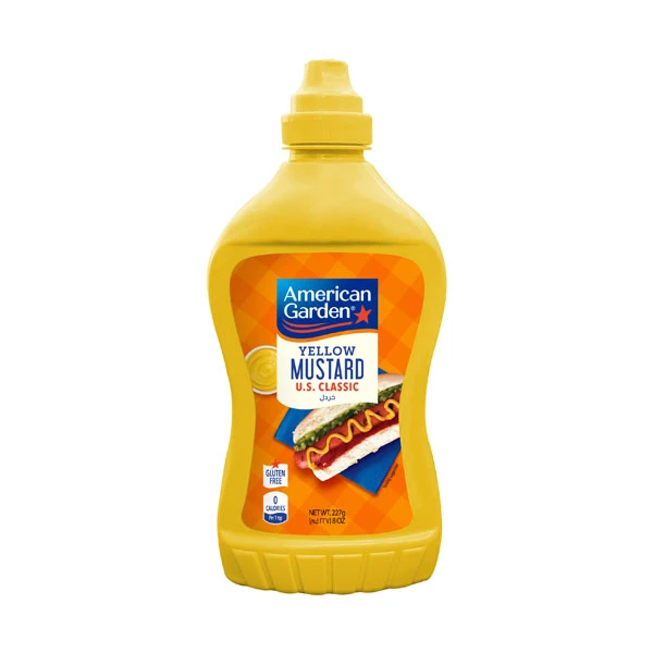 American Garden Mustard Squeeze 227g
