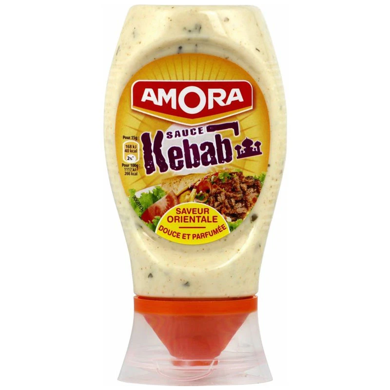 صلصة الكباب Amora 255 جم