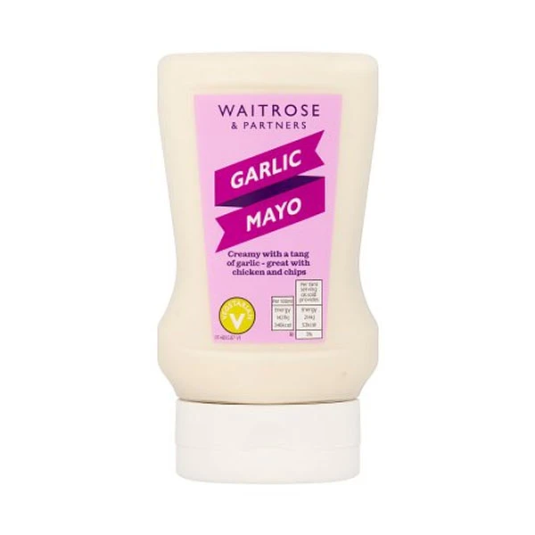 مايونيز بالثوم Squeezy Waitrose 280 مل