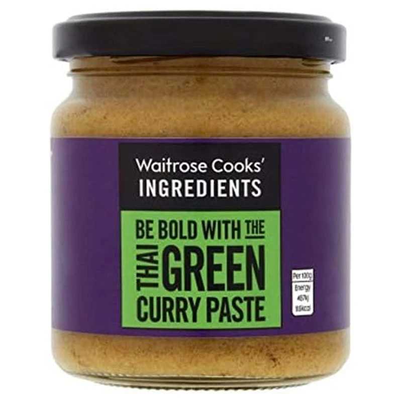 معجون الكاري الأخضر التايلاندي من Waitrose Cooks' Ingredients 190 جرام