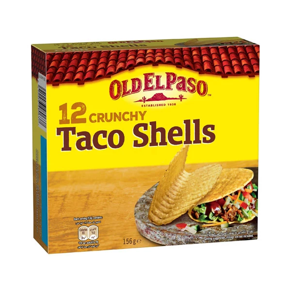 Old El Paso قواقع تاكو 12 قطعة × 156g