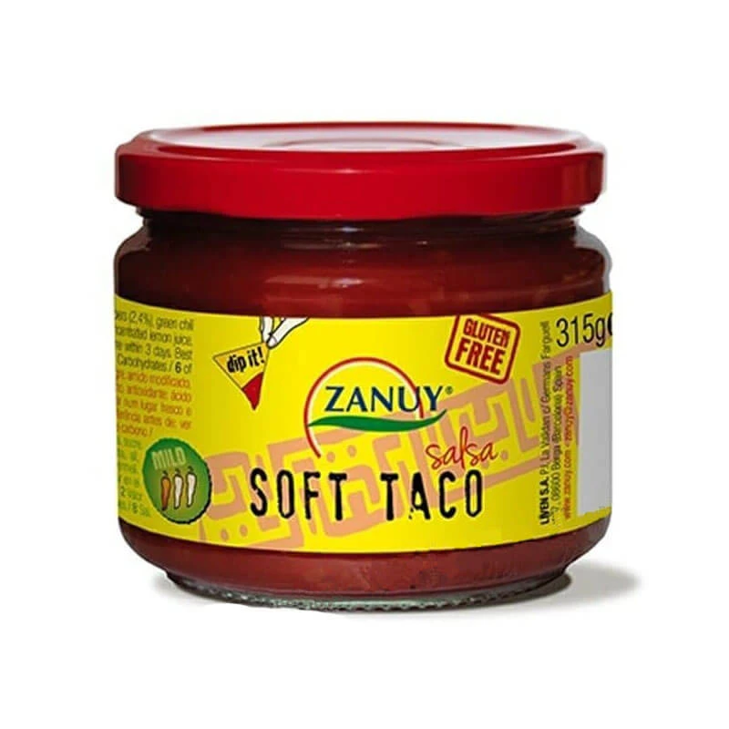 Zanuy Soft Taco Salsa - Mild 315g