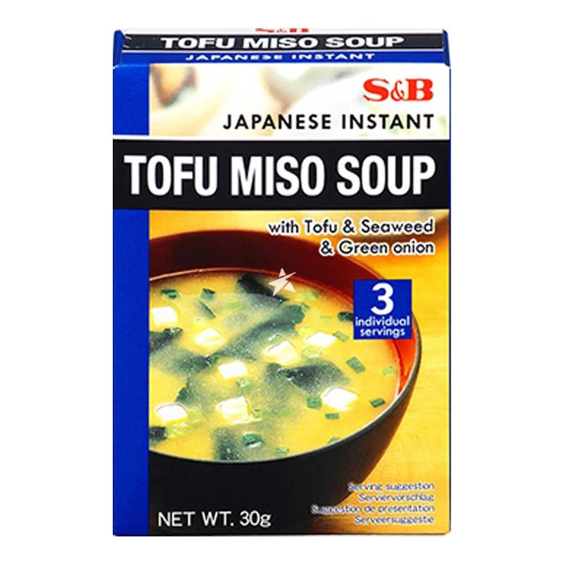 S&B Japanese Instant Tofu Miso Soup 30g