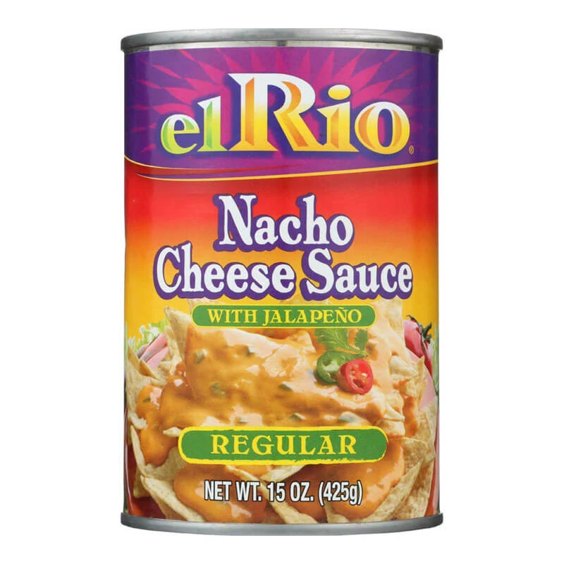 El Rio Regular Nacho Cheese Sauce With Jalapeno 425g