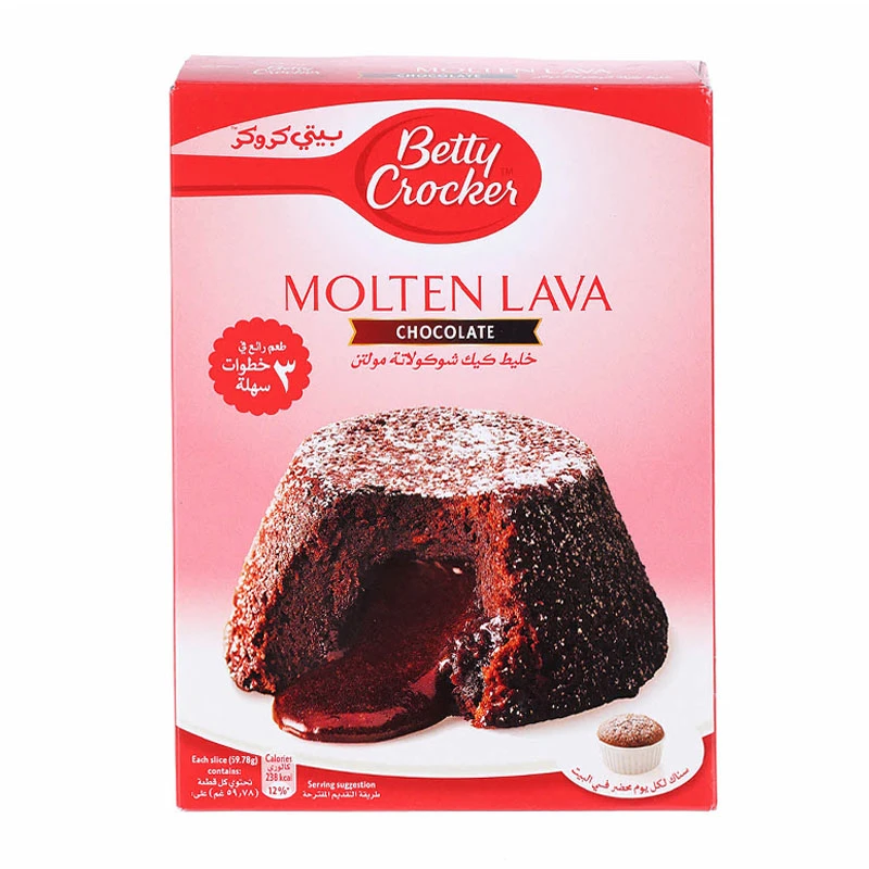 Betty Crocker خليط كيك مولتن لافا شوكولاتة 400 جم