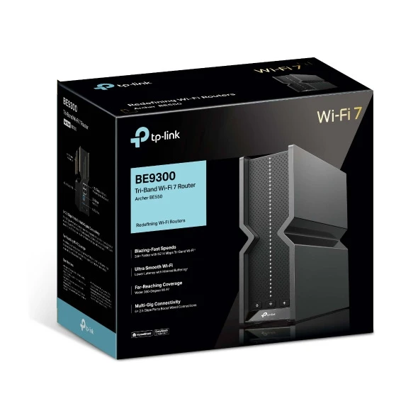 TP-Link Archer BE550 | BE9300 Tri-Band Wi-Fi 7 Router