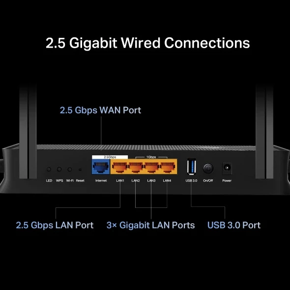 TP-Link Archer BE230 | BE3600 Dual-Band Wi-Fi 7 Router
