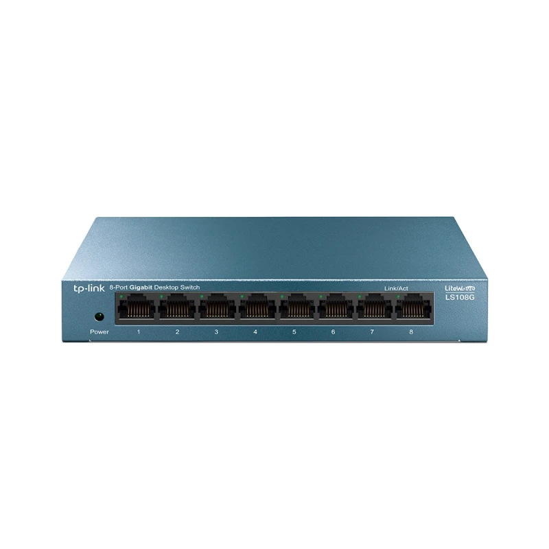TP-Link LS108G-8-PORT 10/100/1000MBPS التبديل شبكة سطح المكتب