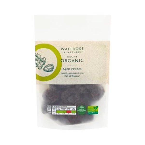 Waitrose Duchy Organic Agen Prunes 250g