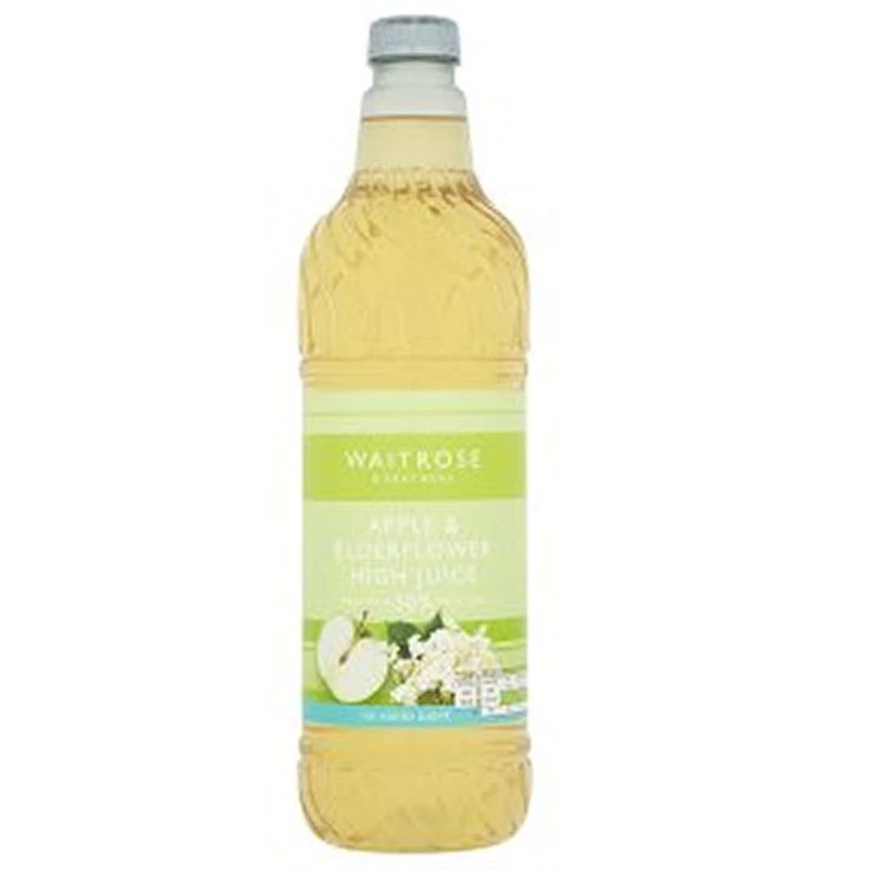 عصير التفاح وزهور الآلدر من Waitrose 1L - Waitrose