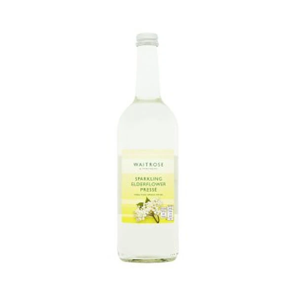 Waitrose Sparkling Elderflower 750ml
