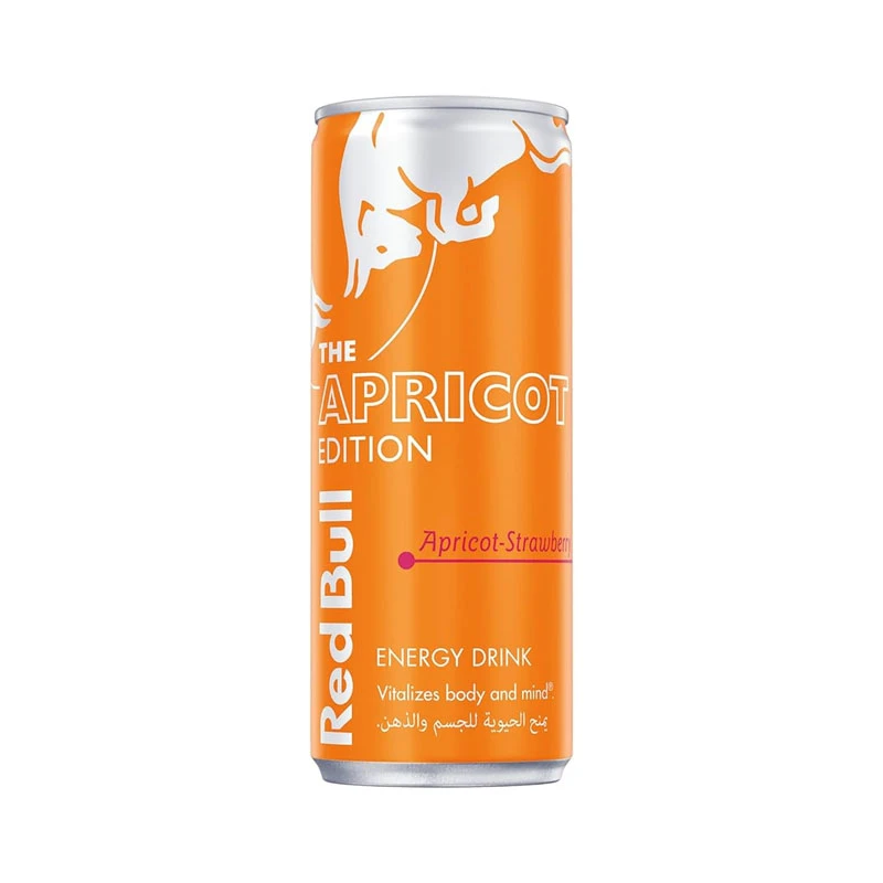 مشروب الطاقة ريد بول (مشمش وفراولة) 250 مل - Red Bull