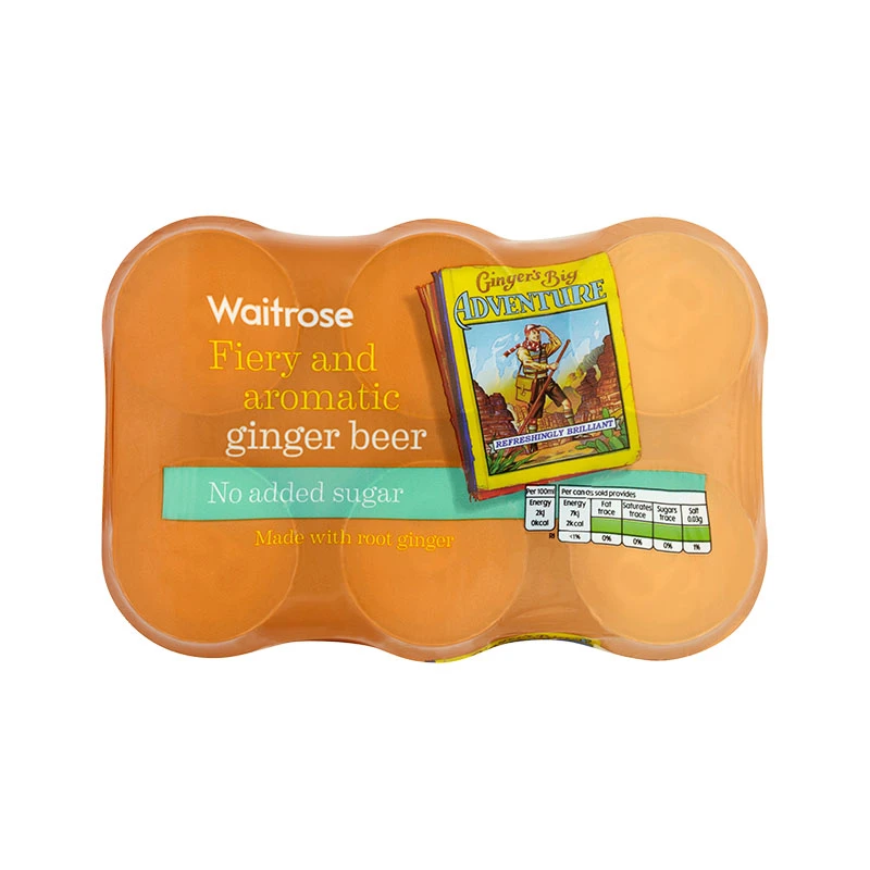 مشروب زنجبيل منخفض السعرات من Waitrose 6×330 مل - Waitrose