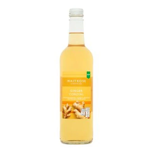 Waitrose Ginger Cordial Juice 500ml