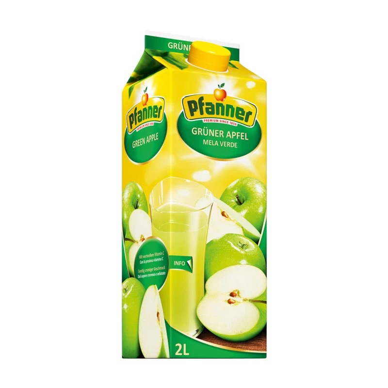 Pfanner Green Apple Juice 2 Ltr